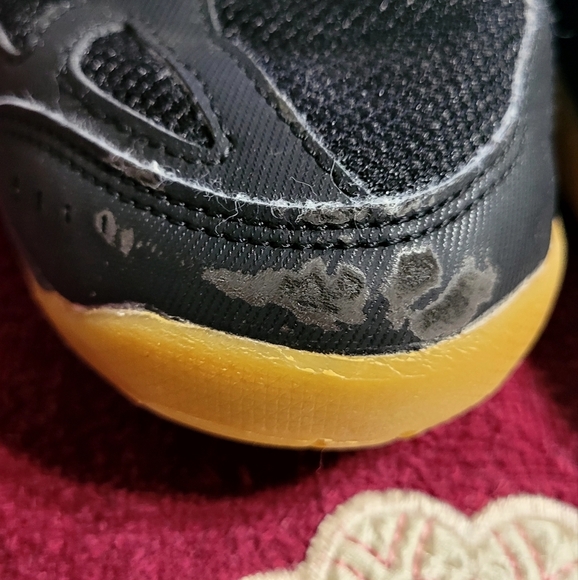 Mizuno Women's Wave Cyclone 2 Volleyball Shoe Black/silver Size 9 - Picture 4 of 14